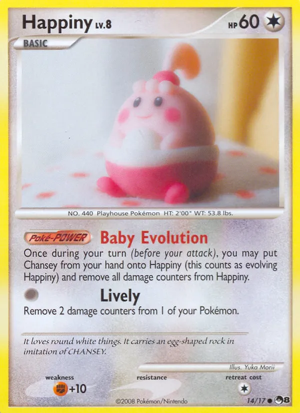 Happiny #14 card image