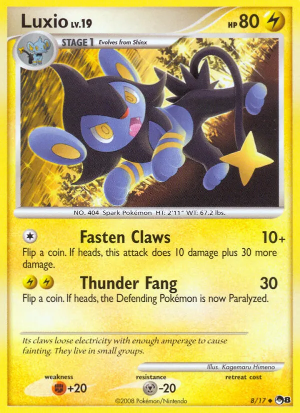 Luxio #8 card image