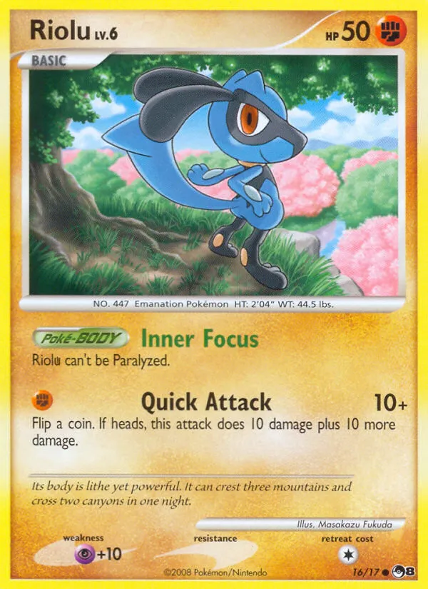 Riolu card image