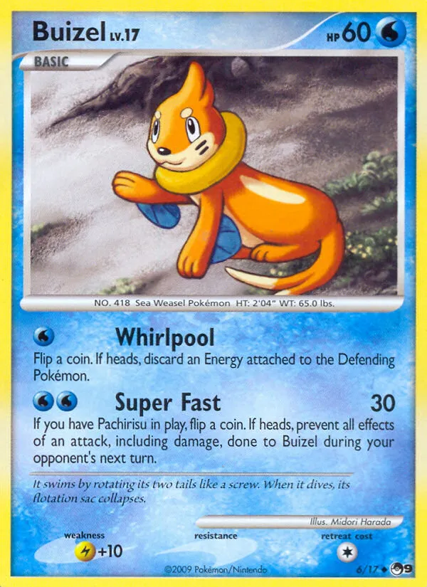 Buizel #6 card image