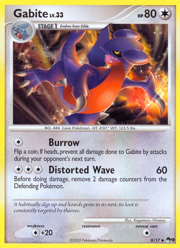 Gabite card image