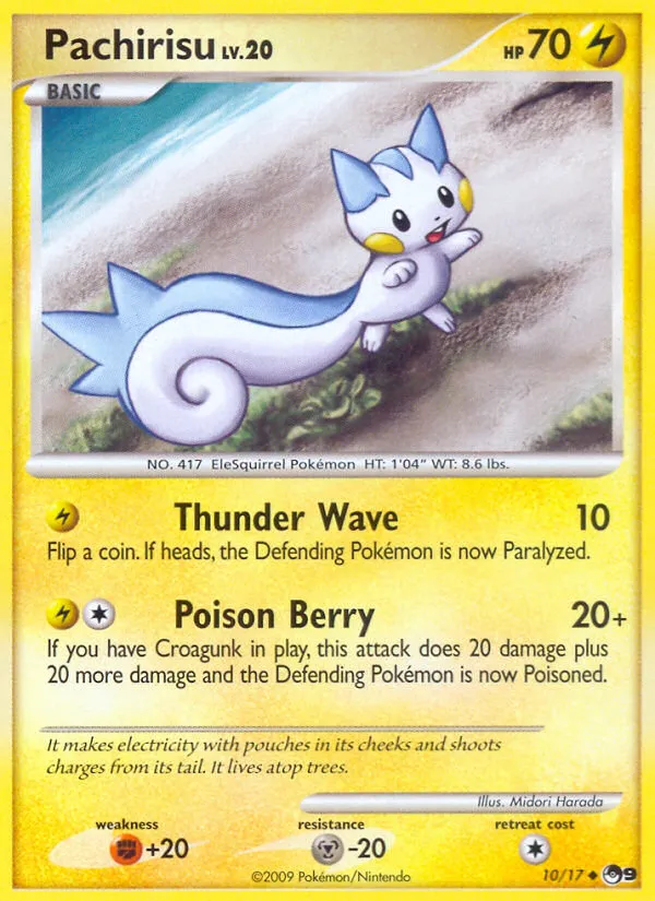 Pachirisu #10 card image