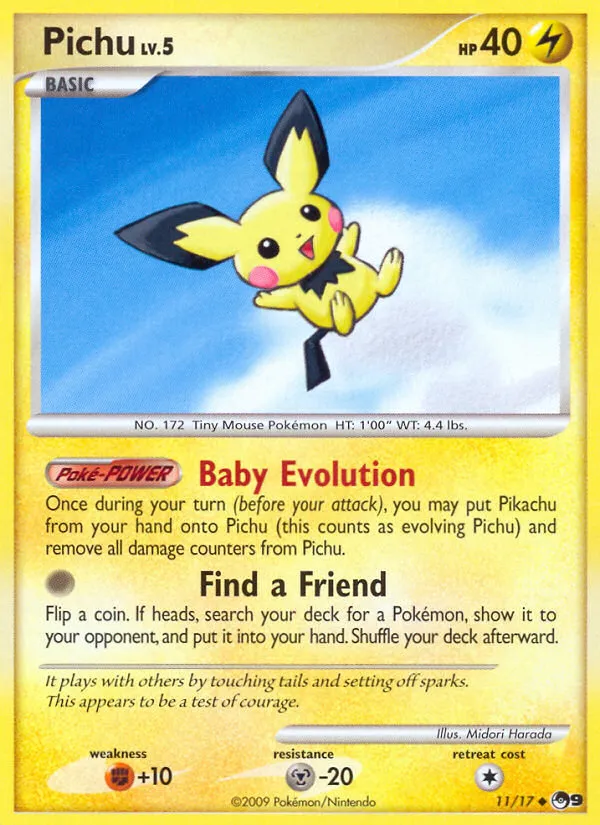 Pichu #11 card image