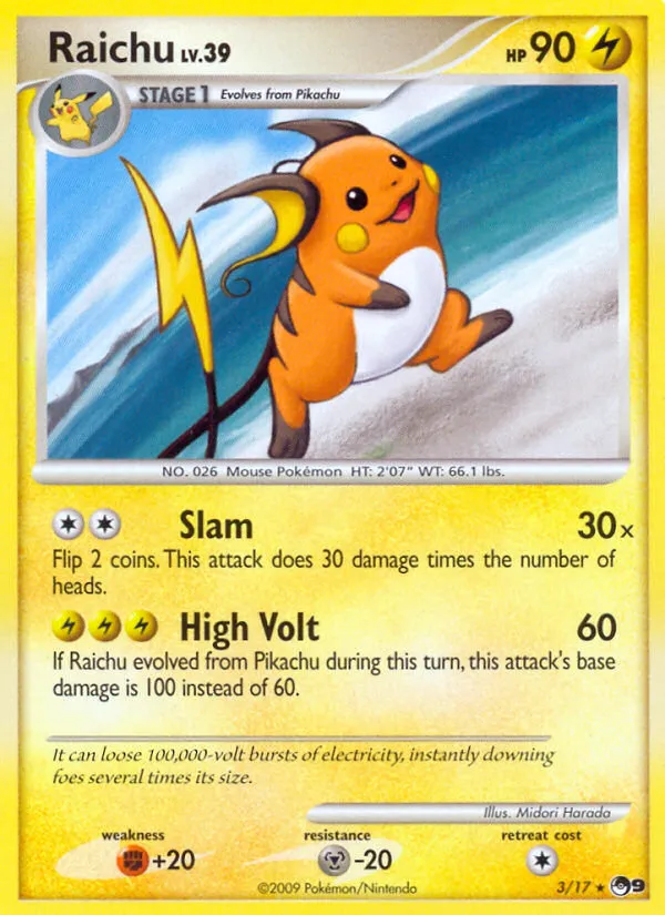 Raichu #3 card image