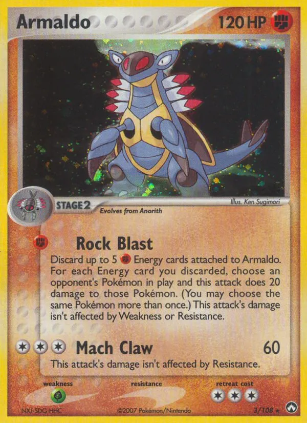 Armaldo card image