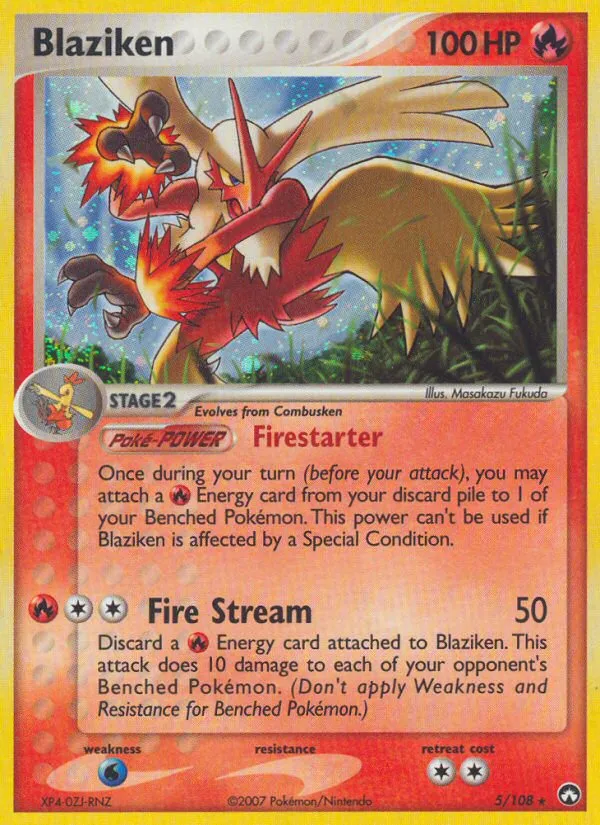 Blaziken card image