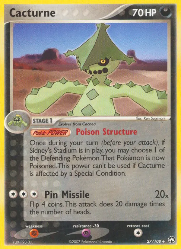 Cacturne card image