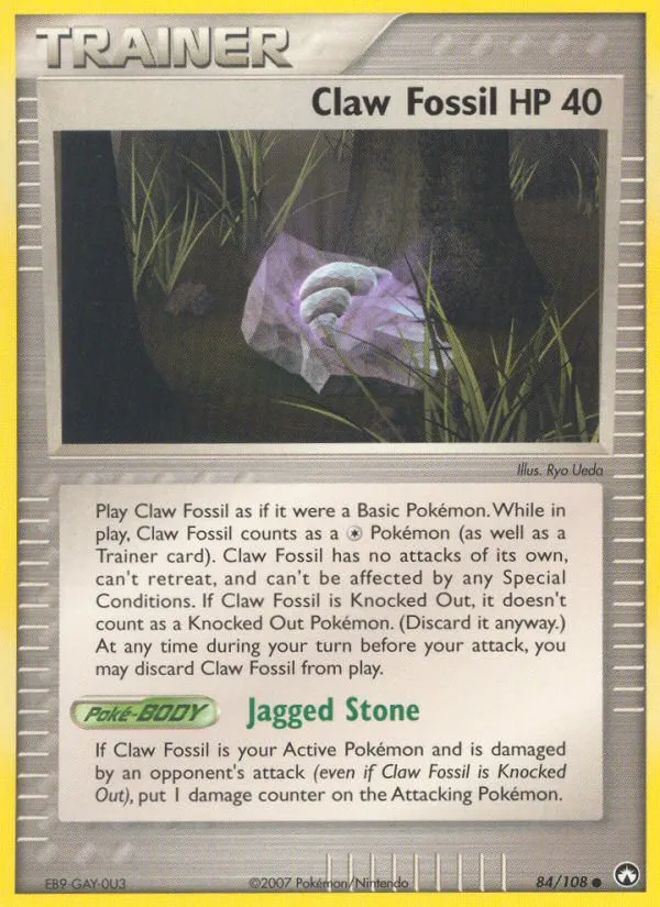 Claw Fossil card image