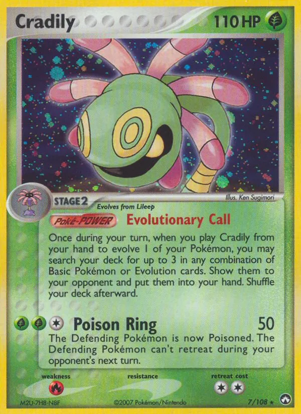 Cradily card image