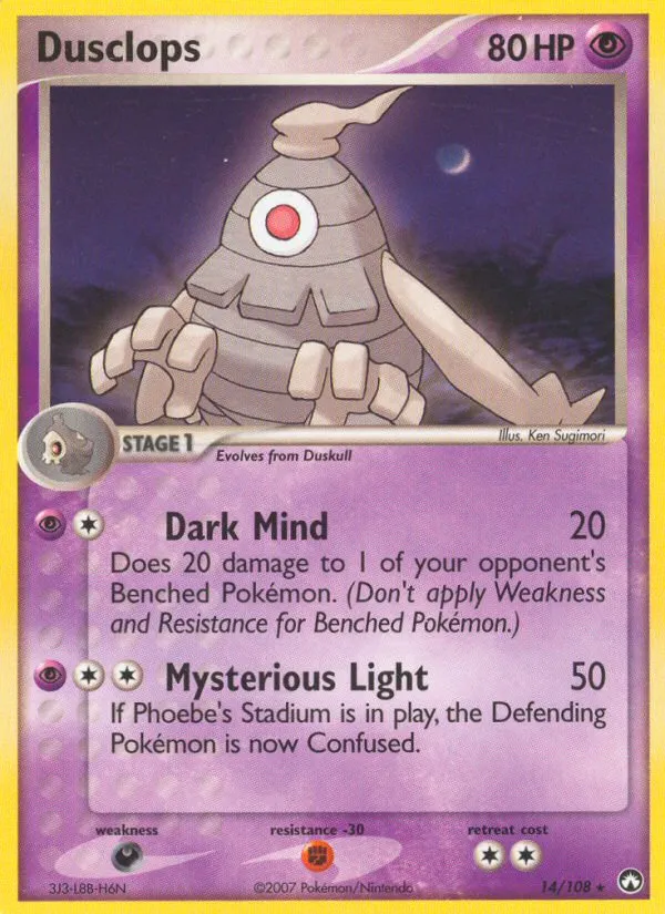 Dusclops card image