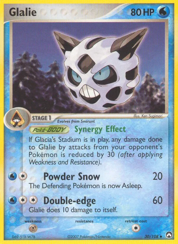 Glalie card image