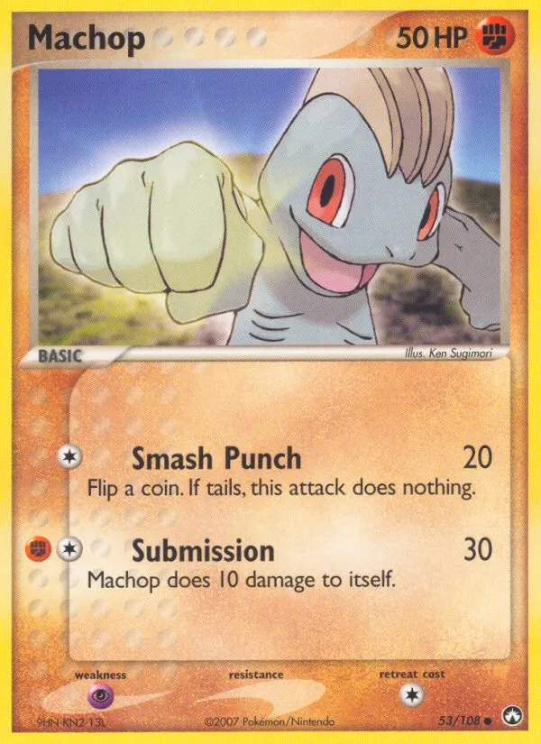 Machop card image