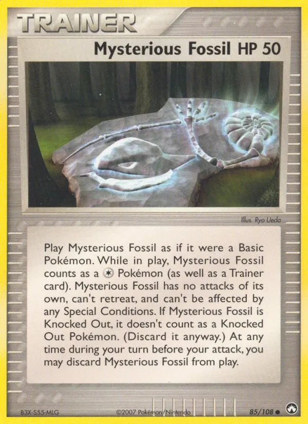 Mysterious Fossil card image