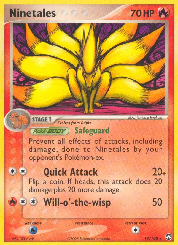Ninetales card image