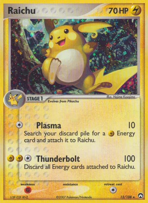 Raichu card image