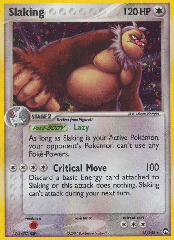 Slaking card image