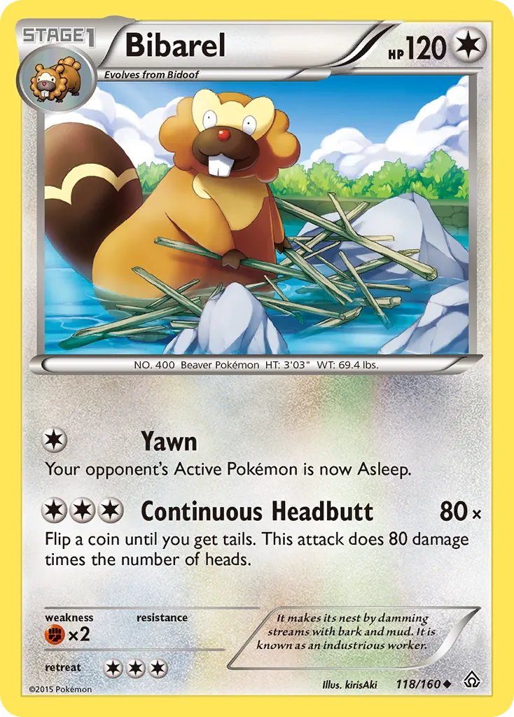 Bibarel card image