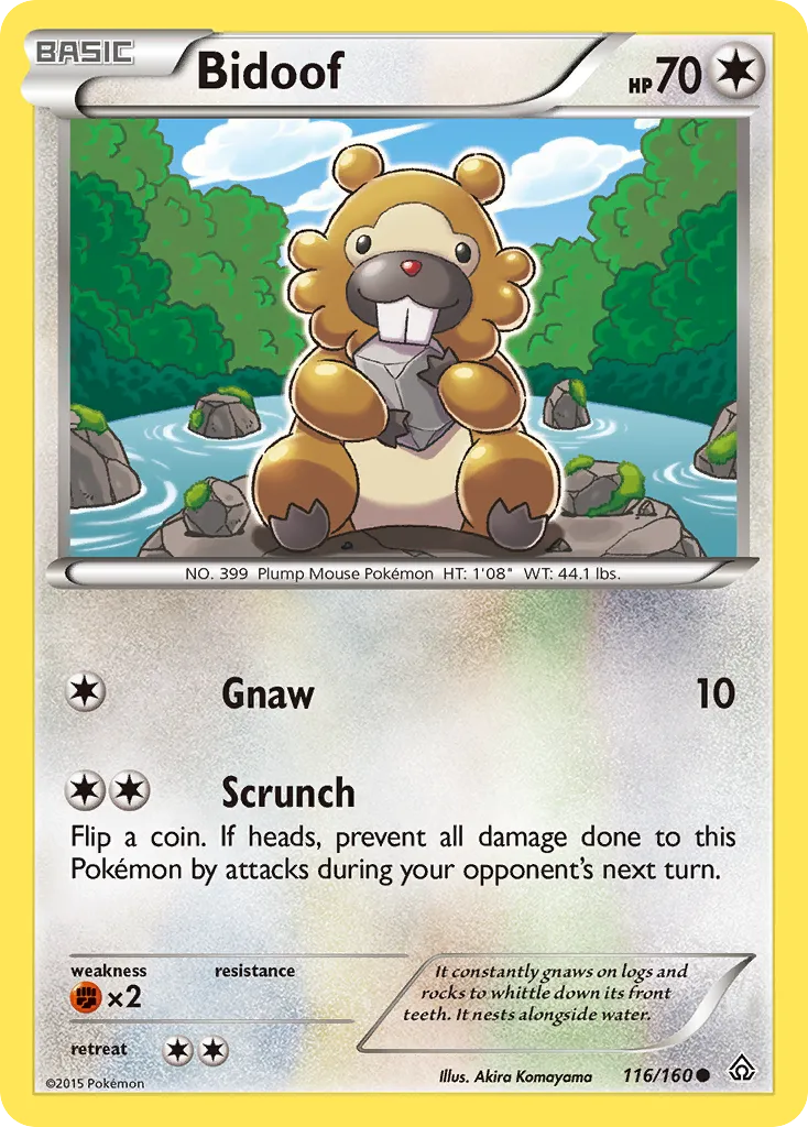 Bidoof card image