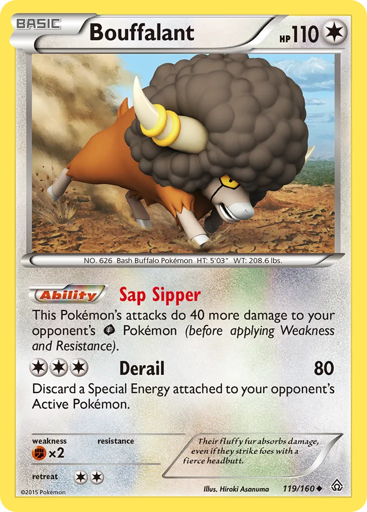 Bouffalant card image