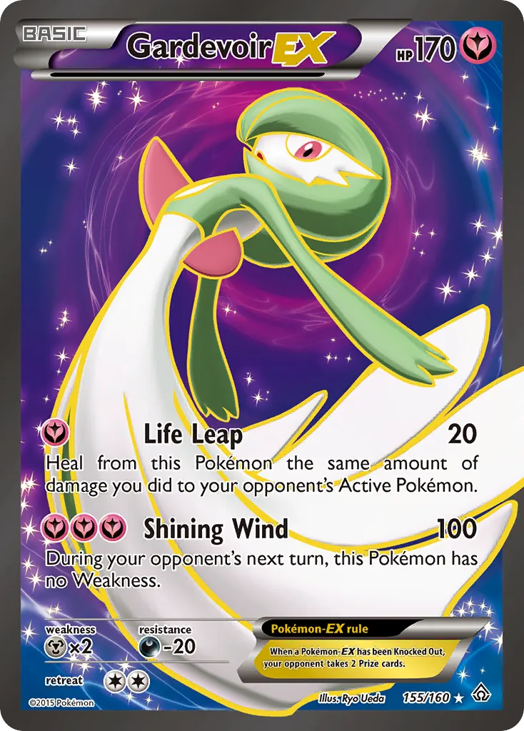 Gardevoir-EX #155 card image
