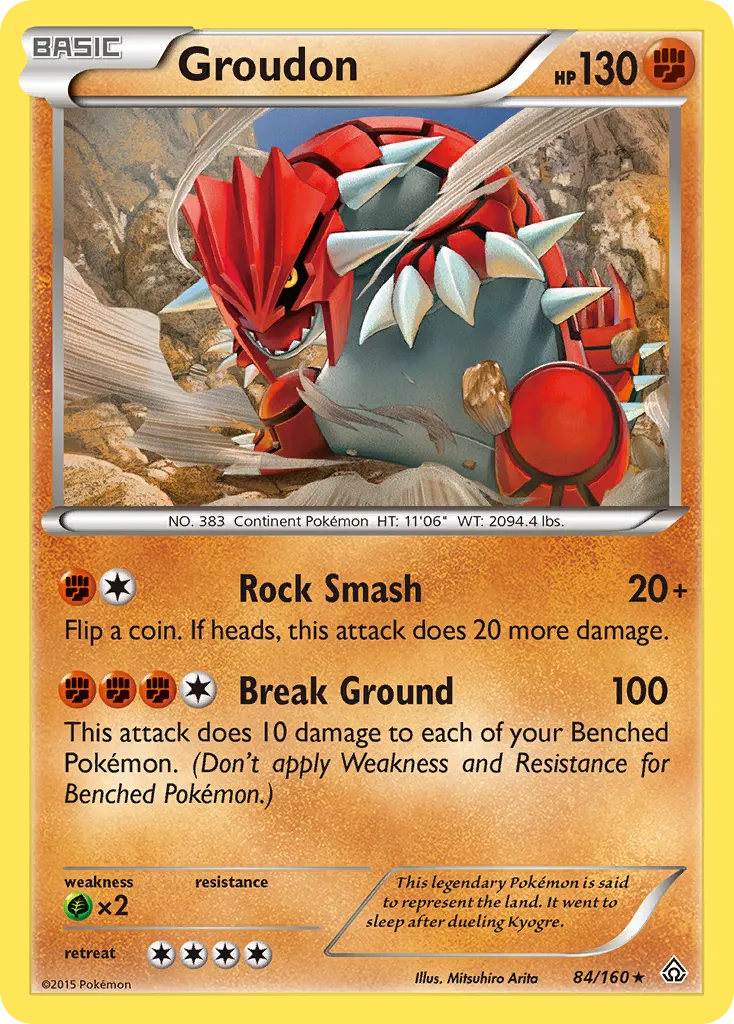Groudon card image