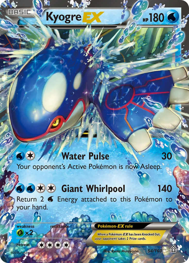 Kyogre-EX card image