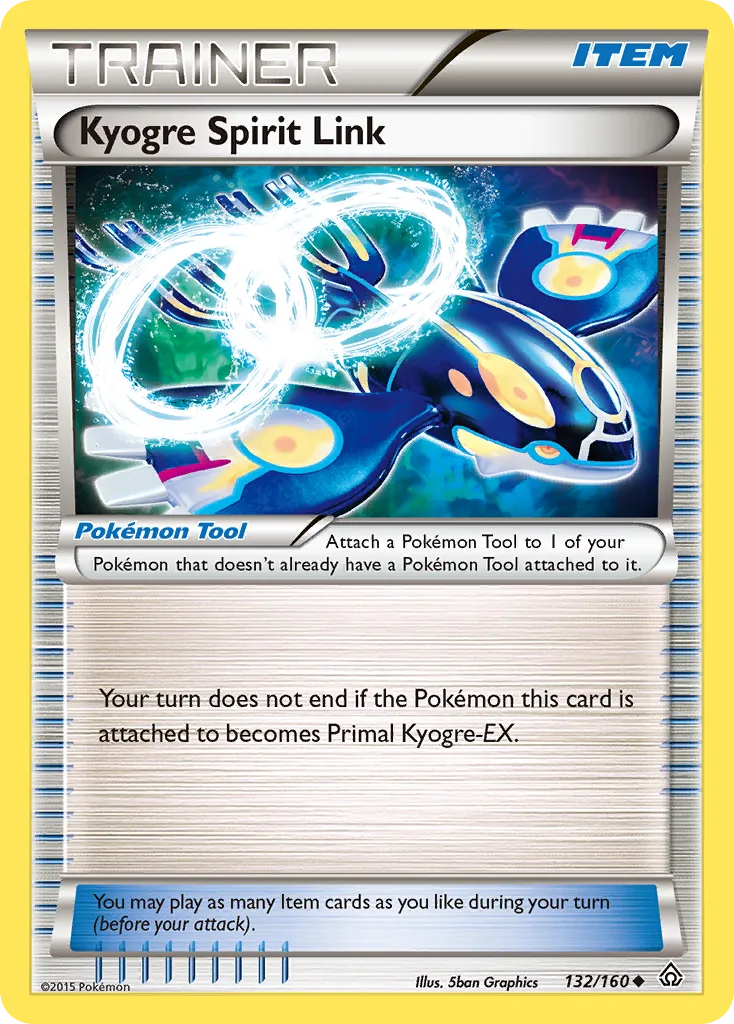 Kyogre Spirit Link card image