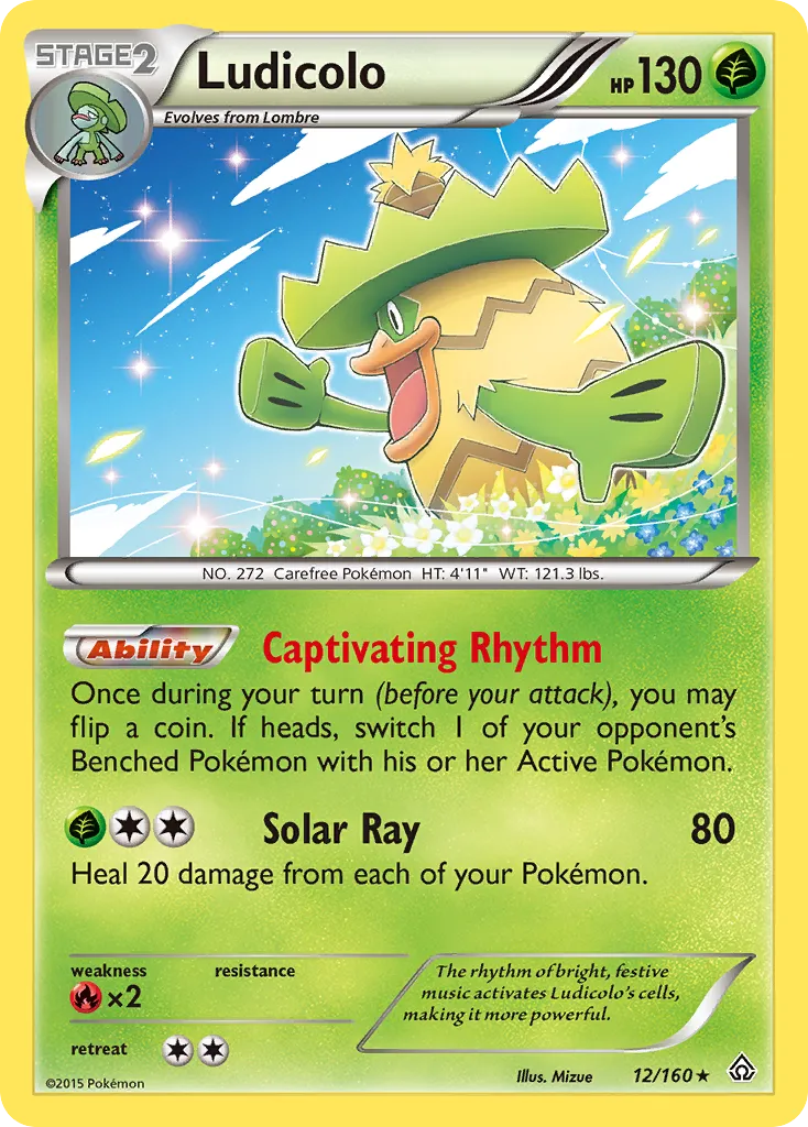 Ludicolo card image