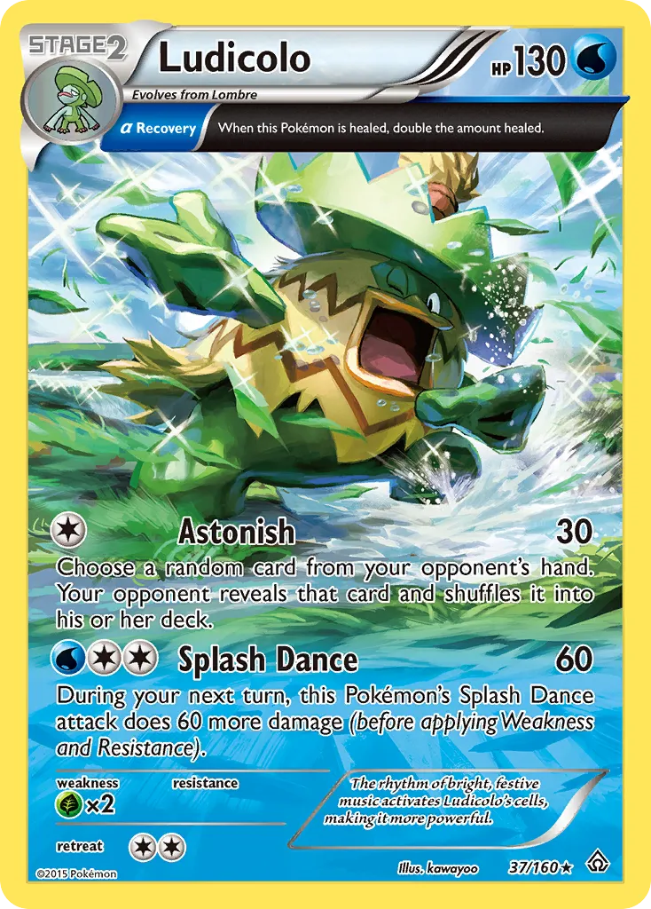 Ludicolo card image