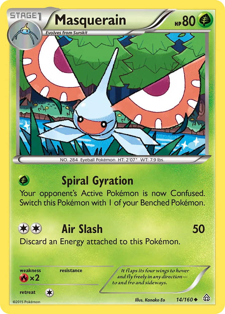 Masquerain card image