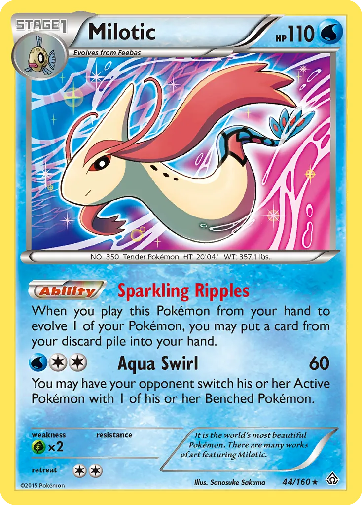Milotic card image