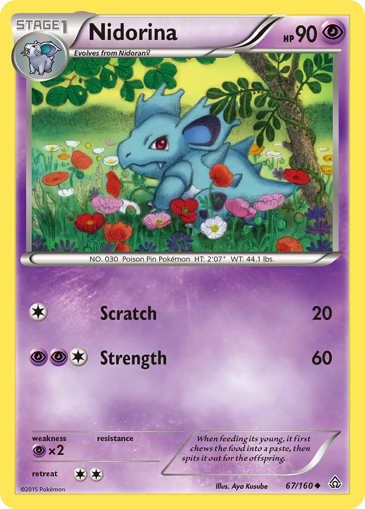 Nidorina card image