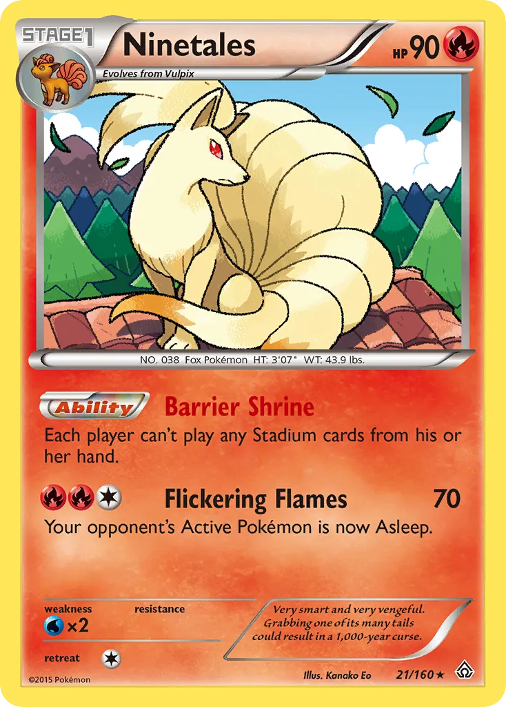 Ninetales card image