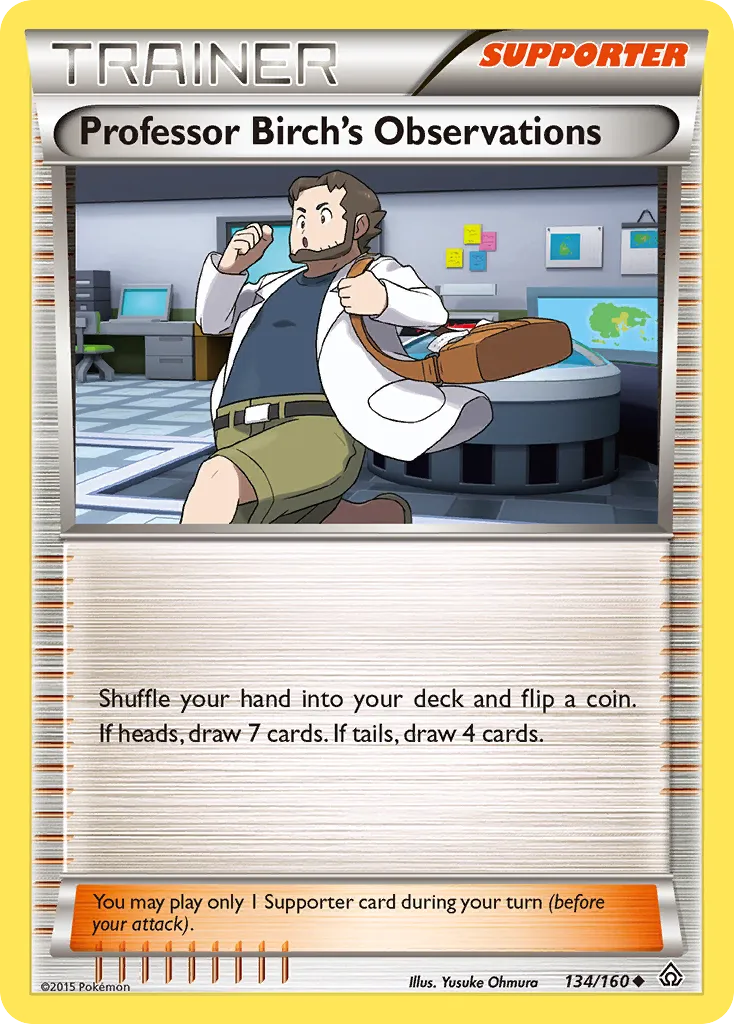 Professor Birch's Observations card image