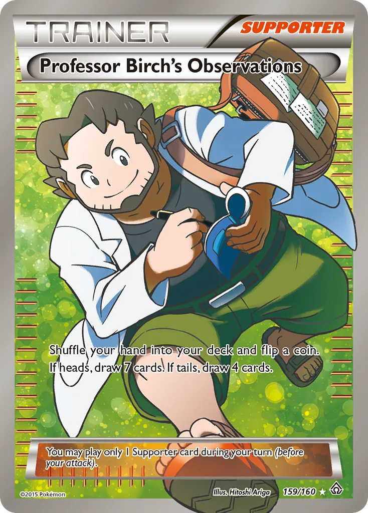 Professor Birch's Observations card image
