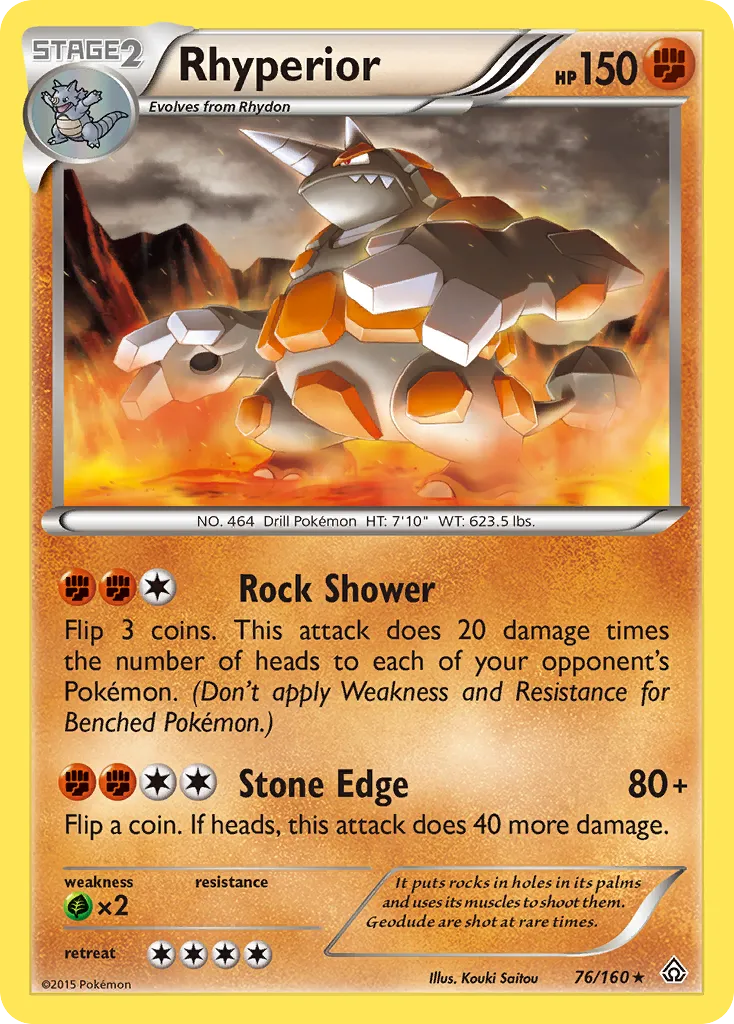 Rhyperior card image