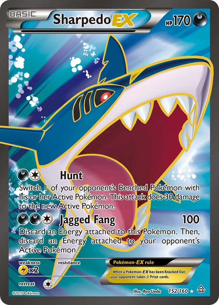 Sharpedo-EX card image
