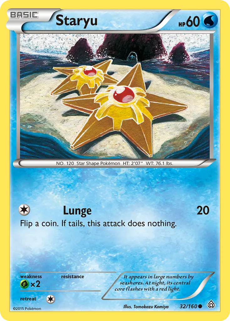 Staryu card image