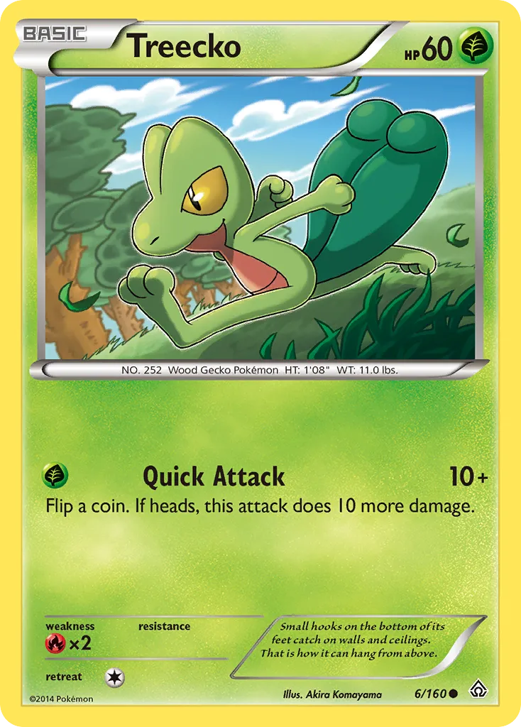 Treecko card image