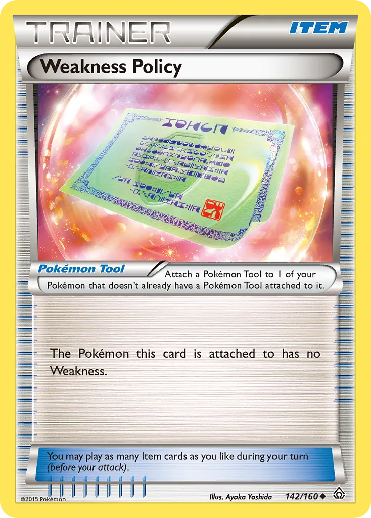 Weakness Policy card image