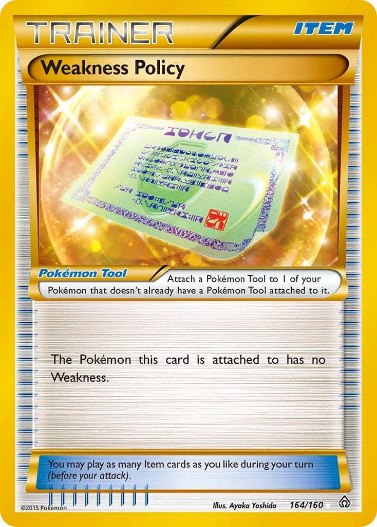 Weakness Policy card image