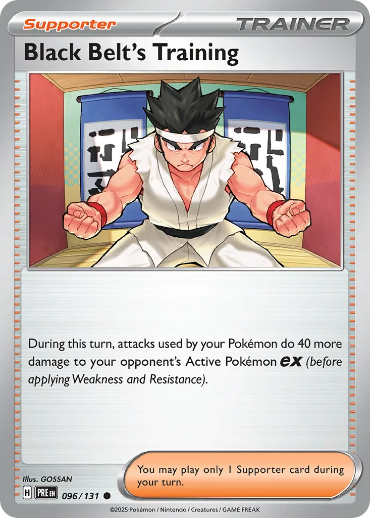Black Belt's Training card image
