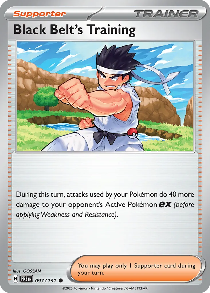 Black Belt's Training card image