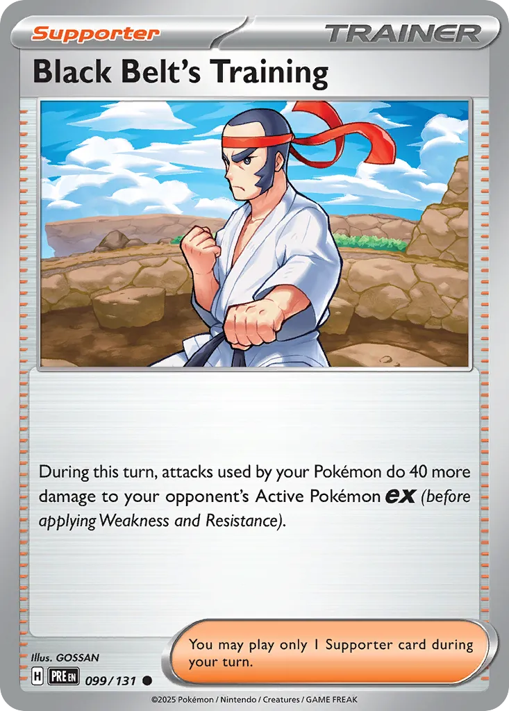 Black Belt's Training card image