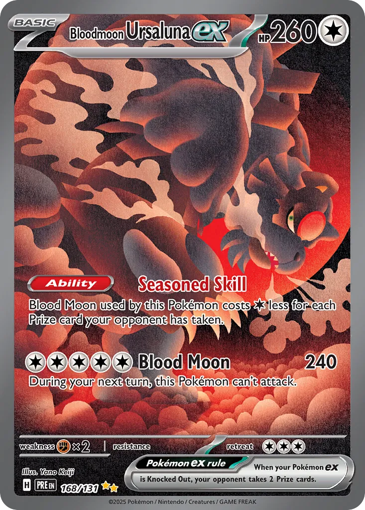 Bloodmoon Ursaluna ex card image