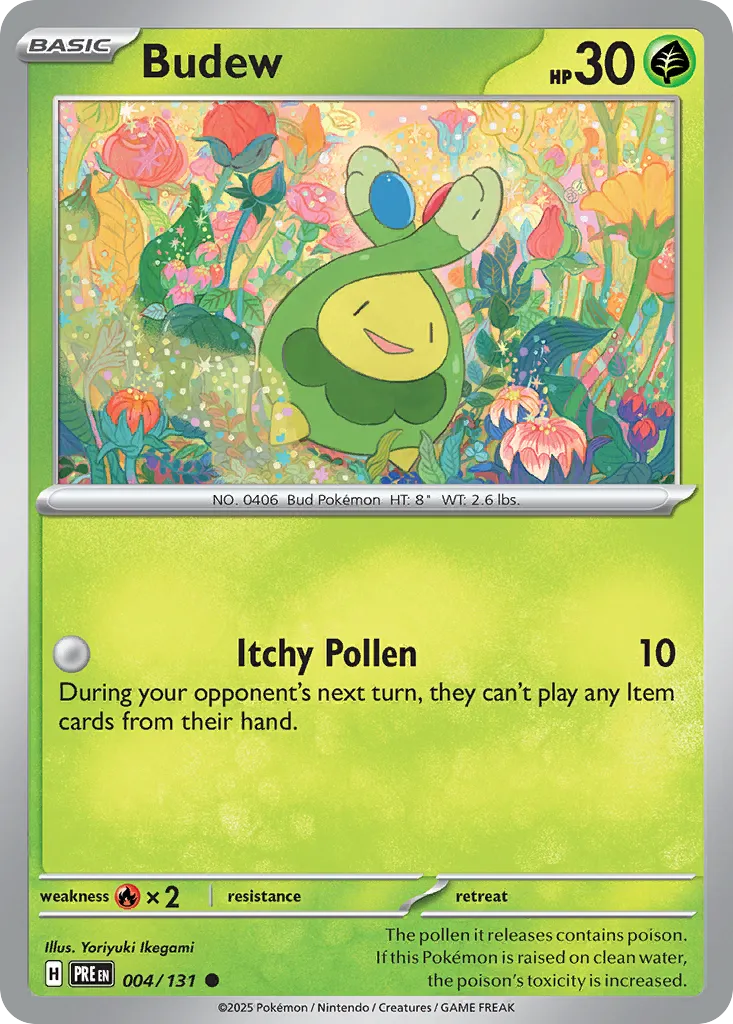 Budew card image