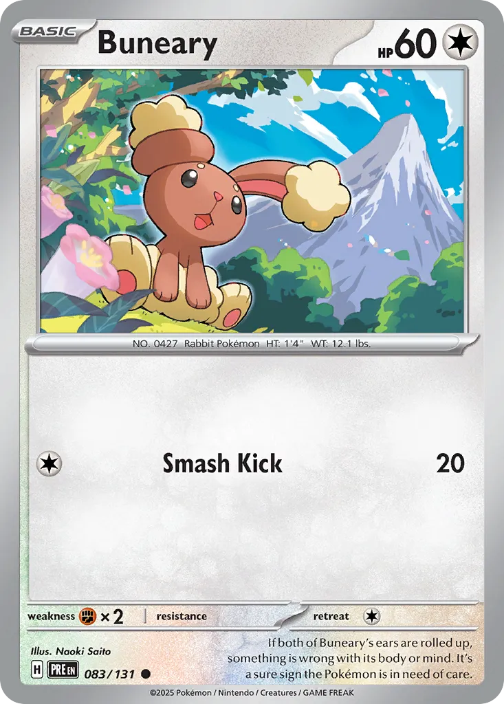 Buneary card image
