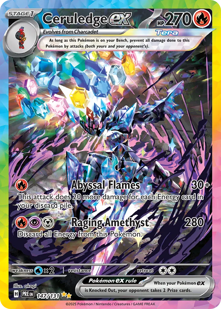 Ceruledge ex card image
