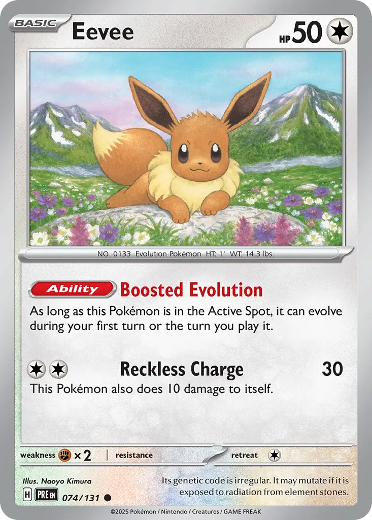Eevee card image