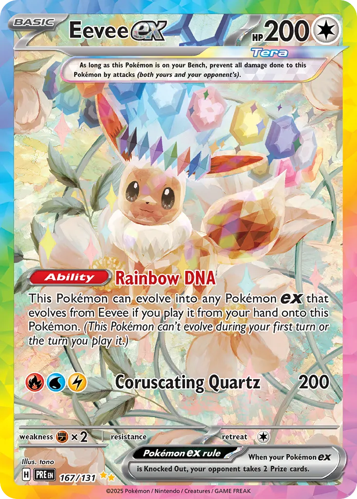 Eevee ex card image